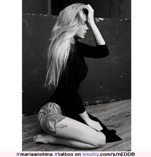 #mariaanohina #tattoo #blonde #sexy #mashaa