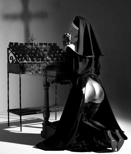 #BDSM  #nun #Cross