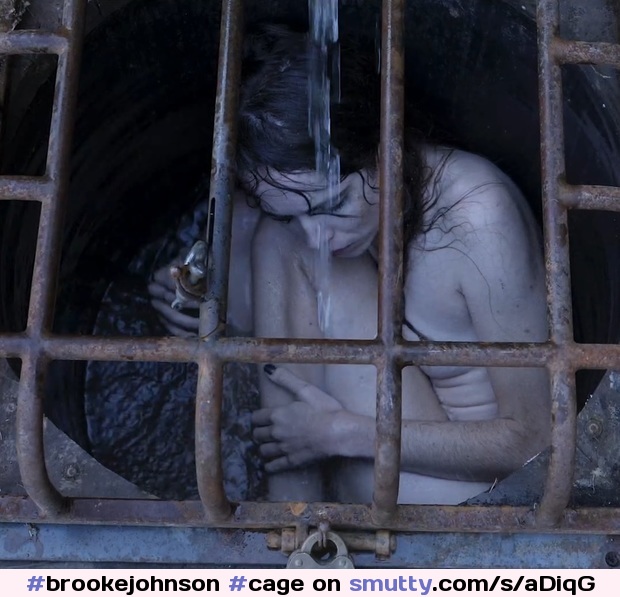 #brookejohnson #cage #watertorture #prisoner #bdsm #slave #suffering #degraded #punished #pornstar