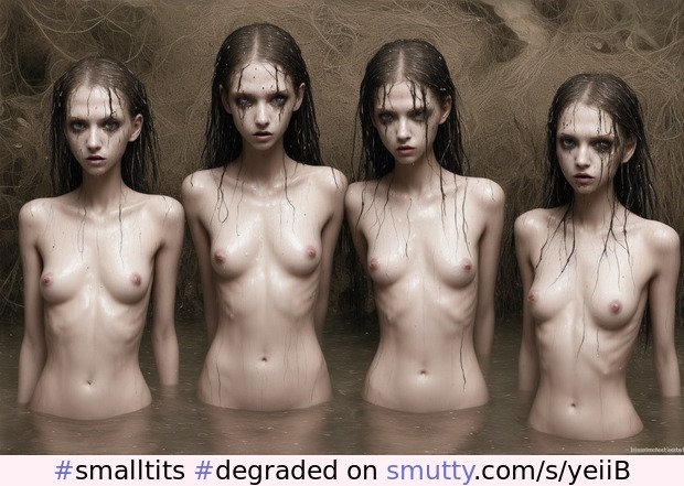 #smalltits #degraded #degradation #swamp #erotism #nsfw #prettyface #ai #aiart #generativeart