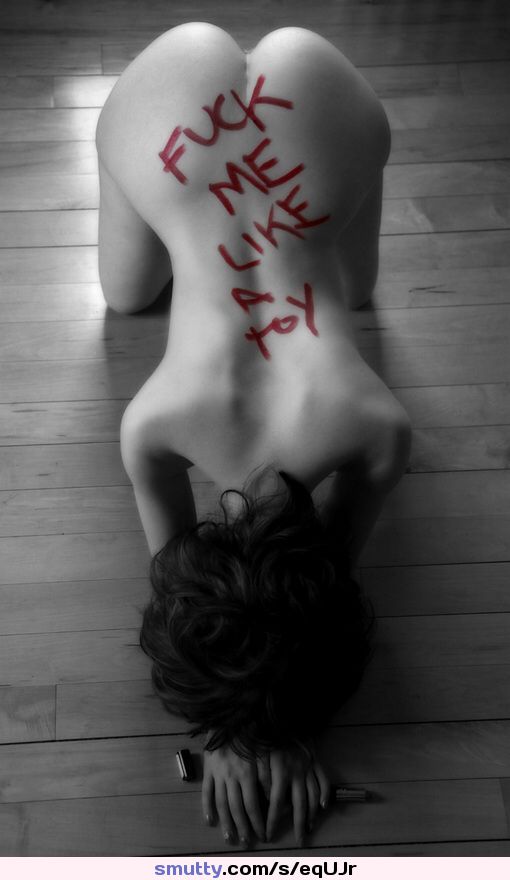 #submissive#submission#brunette#Colorkey#spotcolor#fucktoy#photography#lightandshadow#BlackAndWhite#red#texts#writingonbody#bodywriting#sexy