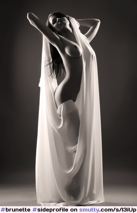 Brunette Sideprofile Photography Lightandshadow Sepia Monochrome Nipples Boobs Breasts Nicerack