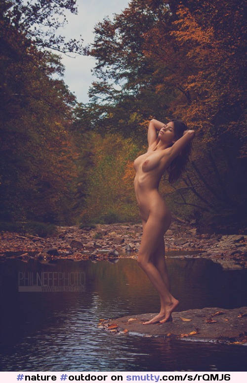 #nature#outdoor#outdoornudity#sideprofile#waterbody#water#forest#Trees#photography#autumn#nipples#boobs#breasts#tits#NiceRack#busty