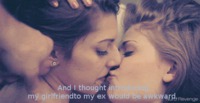 #captiongif#3some#threesome#threesomegif#mff#fmf#ffm#lesbians#LesbianBabies#lesbiansluts#intimacy#lesbiankiss#lesbiankissing#KissingLesbians
