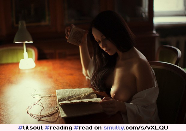 #titsout#reading#read#lighting#darkness#photography#lightandshadow#book#coffeemug#sexy#beauty#attractive#gorgeous#seductive#sultry#Beautiful