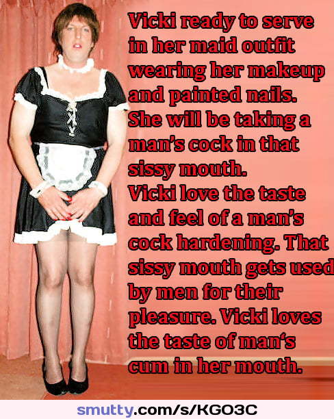 Sissymaid caption of me by  #crossdresser #sissy #sissymaid #sissyhusband #sissycaptions