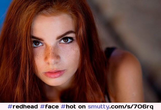 #redhead #face #hot