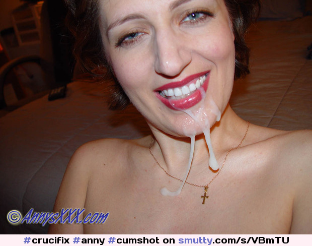 #Anny #cumshot #cumfacial #facial #jizz #sperm #spunk #DrippingCum #cuminmouth #milf #cumstrand #cumface #smiling #brunette