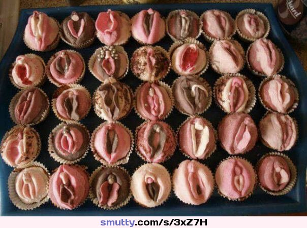 An image by Absolutedelirium: Easter cunt-cakes for Pixie |#cupcake #food #foodporn #allshapesandsizes #nicepussy #waldorffav