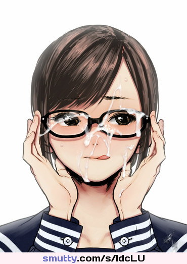 Cum On Glass Hentai Facial Schoolgirl Glasses Semen
