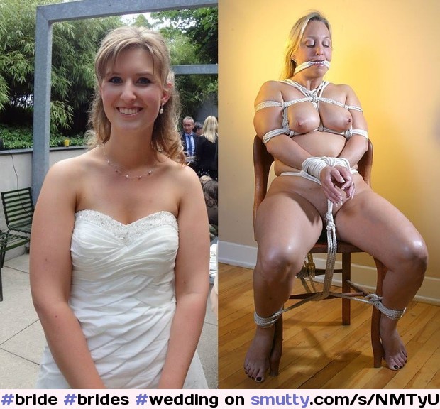 #bride #brides #wedding #ties #bdsm #bondage #blonde #wife #slutwifetraining