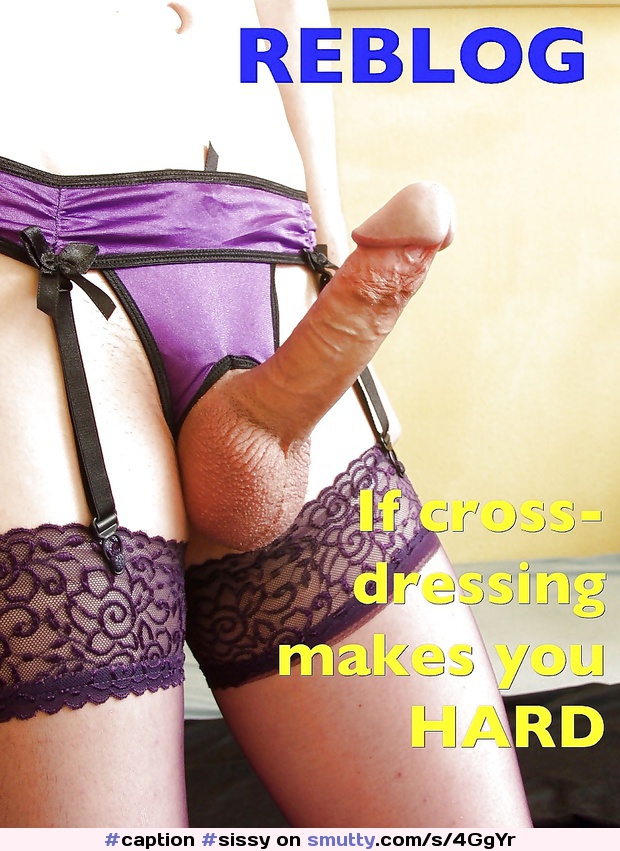 #caption #sissy #crossdressing #hardcock #lingerie