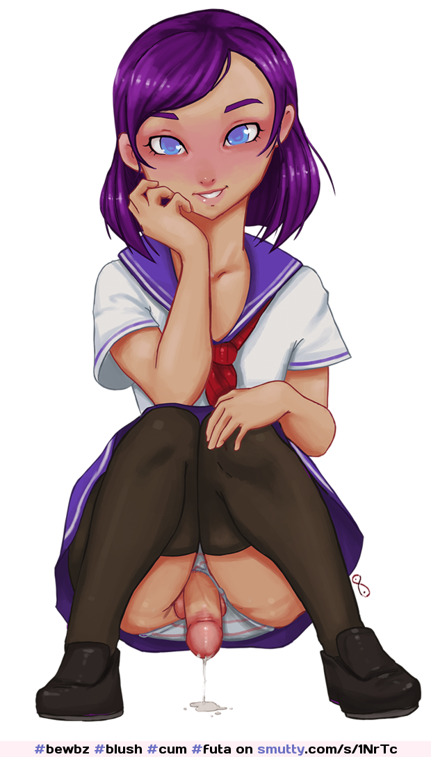 Thats how you get in girls school #bewbz#blush#cum#futa#futanari#panties#precum#purple#uniform#schoolgirl#anime#hentai#sissy#trap#dickgirl