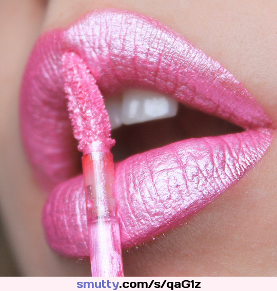 #lips #lipstick #teeth #pink