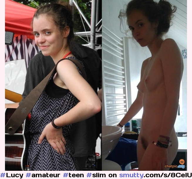 #Lucy #amateur #teen #slim #smalltits #hairypussy #exposed #dressedundressed #onoff
